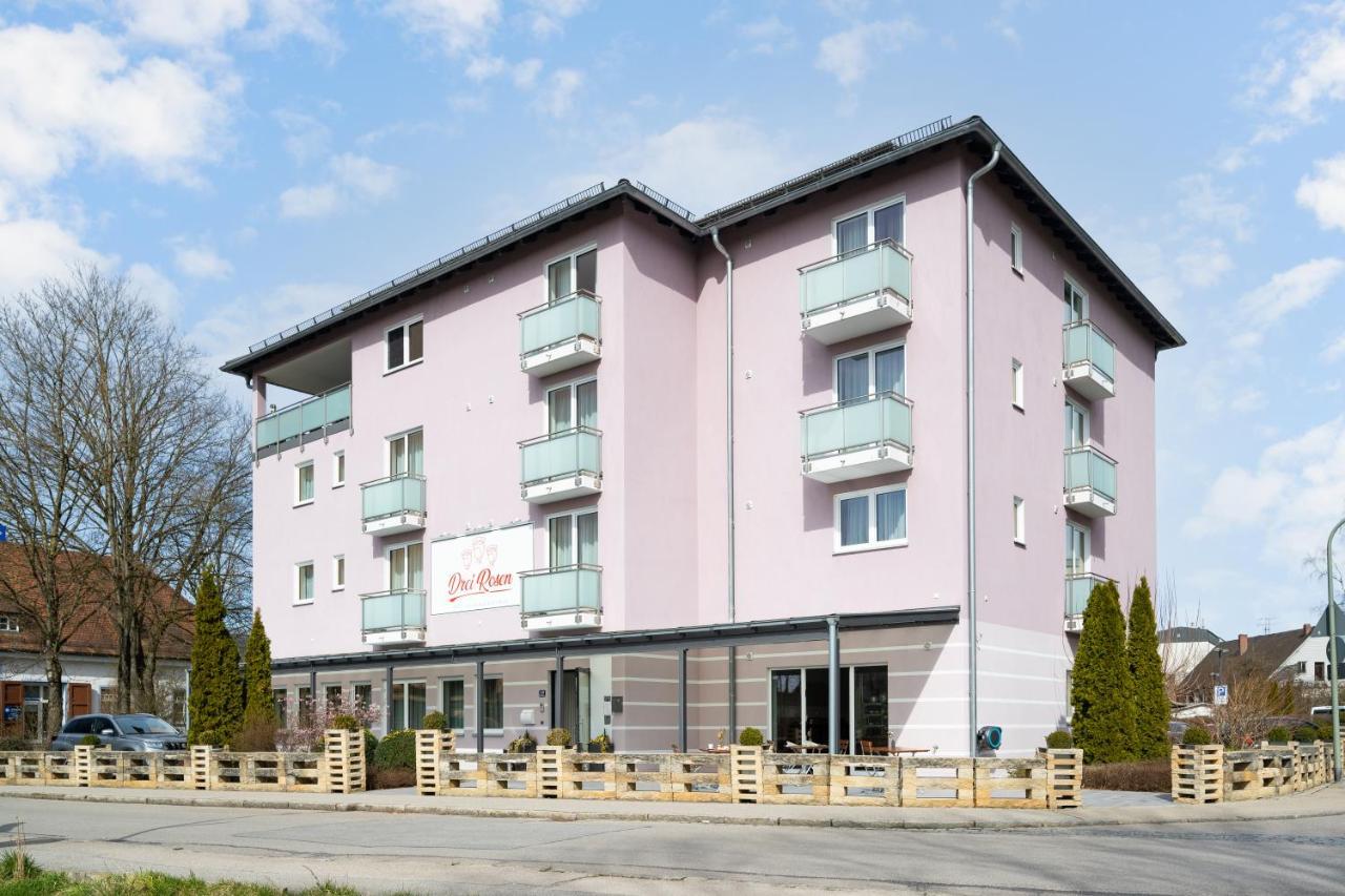 Hotel Drei Rosen Moosburg an der Isar المظهر الخارجي الصورة